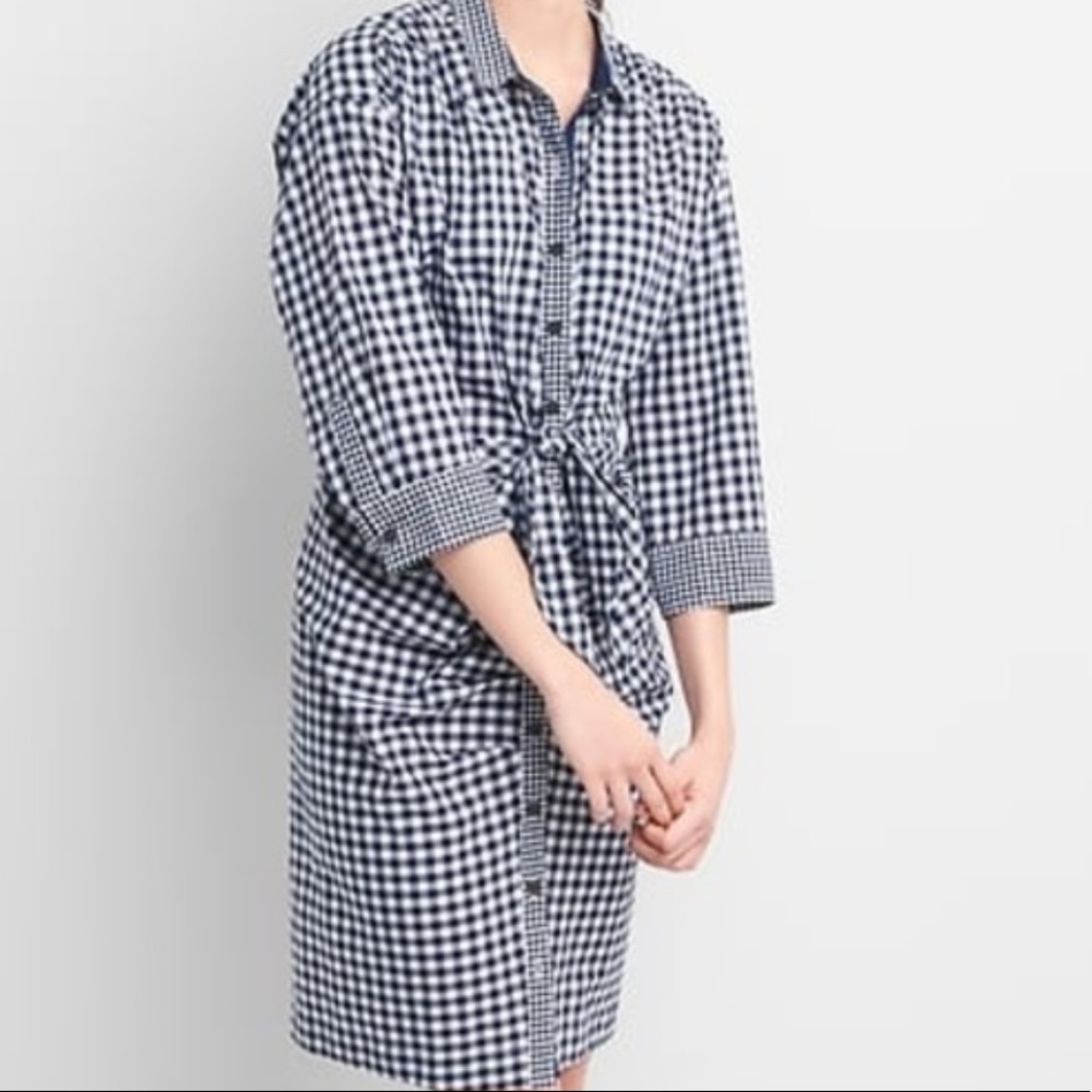 Gingham Checkered Dress